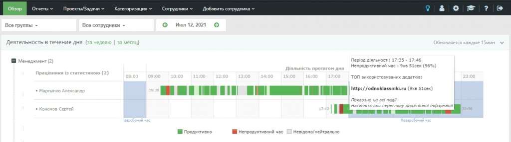 программа для контроля 